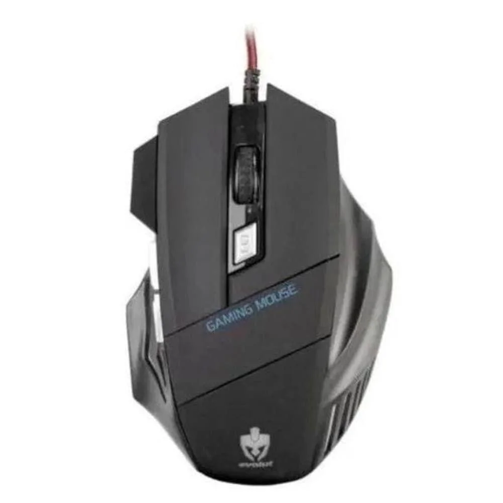 Mouse Gamer Com Fio Evolut 2400 DPI Iluminação LED EG-103RBG