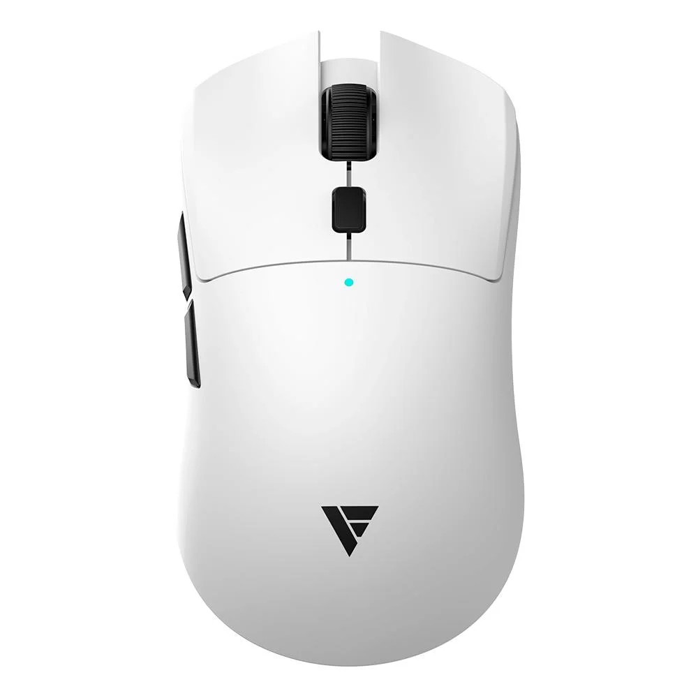 Mouse Gamer Sem Fio Force One Hoku Pro-WH Dual Mode 26000 DPI 4 Switches Alternáveis Branco FR.MO.HK.02