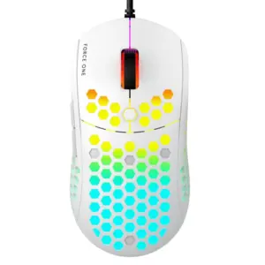 Mouse Gamer Com Fio Force One Supernova 20000 DPI RGB Mouse Gamer Com Fio Force One Supernova 20000 DPI RGB