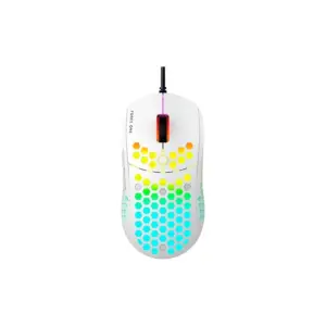 Mouse Gamer Com Fio Force One Supernova 20000 DPI Switches Huano RGB Branco FR.MO.SP.01 Mouse Gamer Com Fio Force One Supernova 20000 DPI Switches Huano RGB Branco FR.MO.SP.01