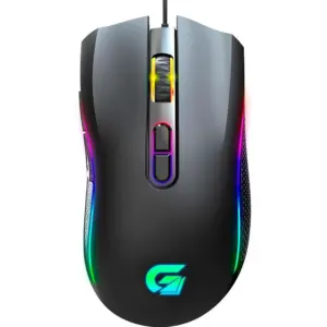 Mouse Gamer Com Fio Fortrek Black Hawk 7200 DPI 6 Botões RGB 75682 Mouse Gamer Com Fio Fortrek Black Hawk 7200 DPI 6 Botões RGB 75682