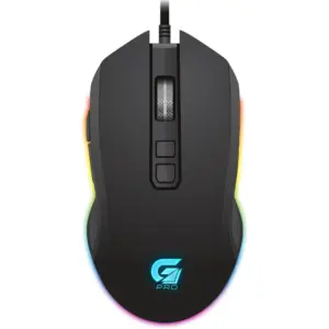 Mouse Gamer Com Fio Fortrek PRO M3 4800 DPI 7 Botões Optical Switch LED RGB Preto 64384 Mouse Gamer Com Fio Fortrek PRO M3 4800 DPI 7 Botões Optical Switch LED RGB Preto 64384