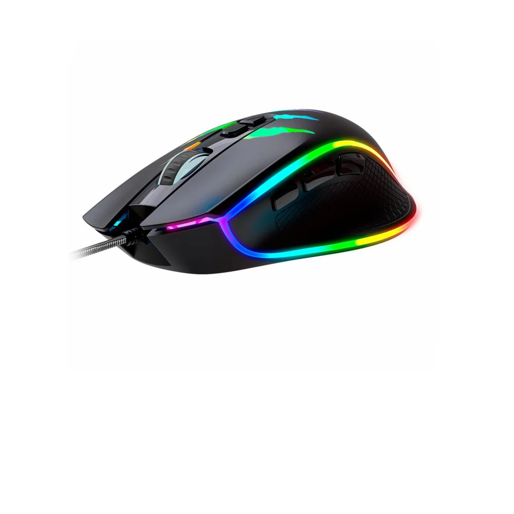 Mouse Gamer Com Fio Garra M538 7200 DPI RGB Programável