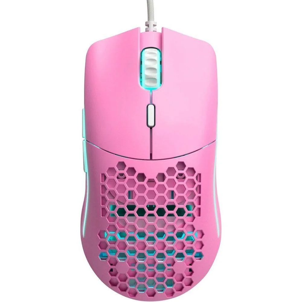 Mouse Gamer Com Fio Glorious Special Edition RGB Rosa Matte