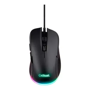 Mouse Gamer Com Fio Trust GXT 922 Ybar 7200 DPI 6 Botões RGB Preto 24729