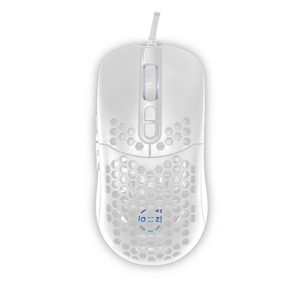 Mouse Gamer Com Fio Horus 12000 DPI Branco 6200009