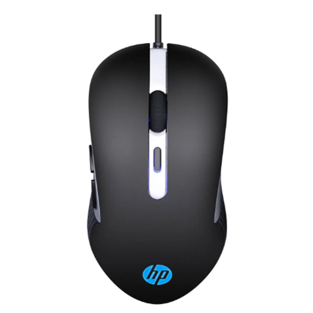 Mouse Gamer Com Fio HP G210 2400 DPI LED Preto