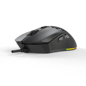 Mouse Gamer Com Fio Kalkan Skadi 12400 DPI 5 Botões RGB Chroma Preto Mouse Gamer Com Fio Kalkan Skadi 12400 DPI 5 Botões RGB Chroma Preto