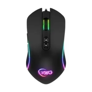 Mouse Gamer Com Fio KWG Orion P1 12000 DPI RGB Mouse Gamer Com Fio KWG Orion P1 12000 DPI RGB
