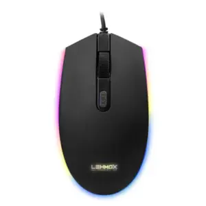 Mouse Gamer Com Fio Lehmox LED RGB Mouse Gamer Com Fio Lehmox LED RGB