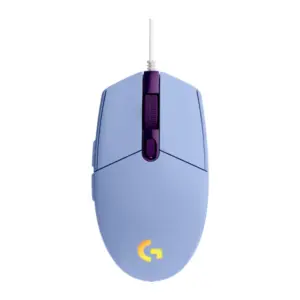 Mouse Gamer Com Fio Logitech G203 LIGHTSYNC 8000 DPI 6 Botões RGB Lilás 910-005852 Mouse Gamer Com Fio Logitech G203 LIGHTSYNC 8000 DPI 6 Botões RGB Lilás 910-005852