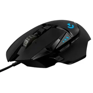 Mouse Gamer Com Fio Logitech G502 HERO 25K DPI 11 Botões RGB Lightsync Ajuste de Peso 910-005550 Mouse Gamer Com Fio Logitech G502 HERO 25K DPI 11 Botões RGB Lightsync Ajuste de Peso 910-005550