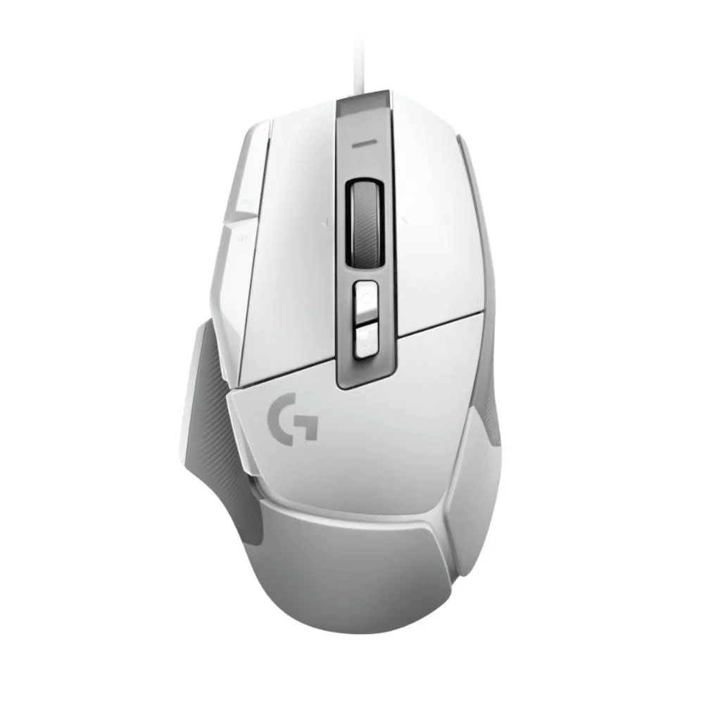Mouse Gamer Com Fio Logitech G502 X 25600 DPI 13 Botões Programáveis Branco 910-006145