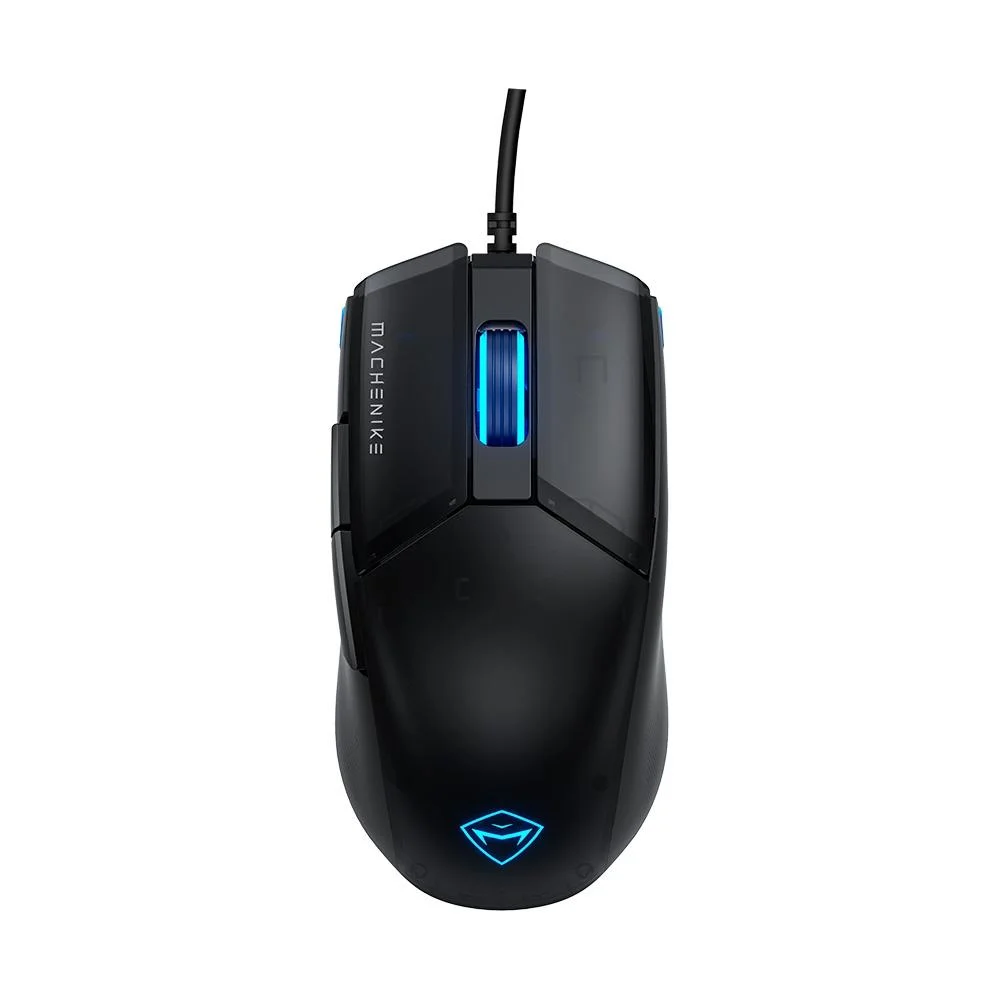 Mouse Gamer Com Fio Machenike M7 Pro 12800 DPI 6 Botões Preto MAC-M7PB-WW