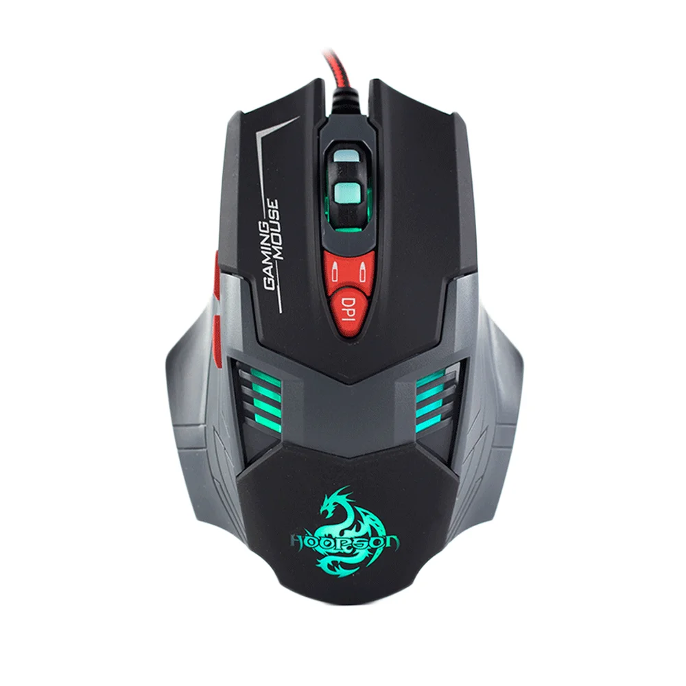 Mouse Gamer Com Fio Macro 2500 DPI GX-800