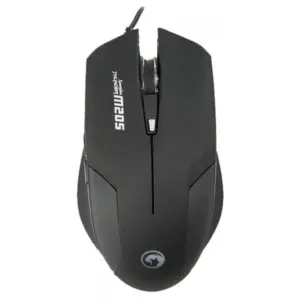 Mouse Gamer Com Fio Marvo M205 2400 DPI 6 Botões LED 7 Cores Preto Mouse Gamer Com Fio Marvo M205 2400 DPI 6 Botões LED 7 Cores Preto