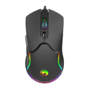 Mouse Gamer Com Fio Marvo M359 3200 DPI 7 Botões RGB Preto Mouse Gamer Com Fio Marvo M359 3200 DPI 7 Botões RGB Preto