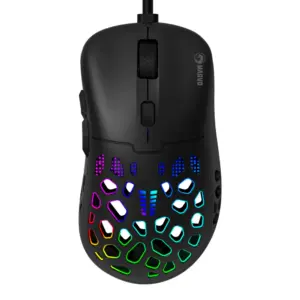 Mouse Gamer Com Fio Marvo Pro G946 Sunspot S2 1000 DPI 6 Botões RGB Preto Mouse Gamer Com Fio Marvo Pro G946 Sunspot S2 1000 DPI 6 Botões RGB Preto