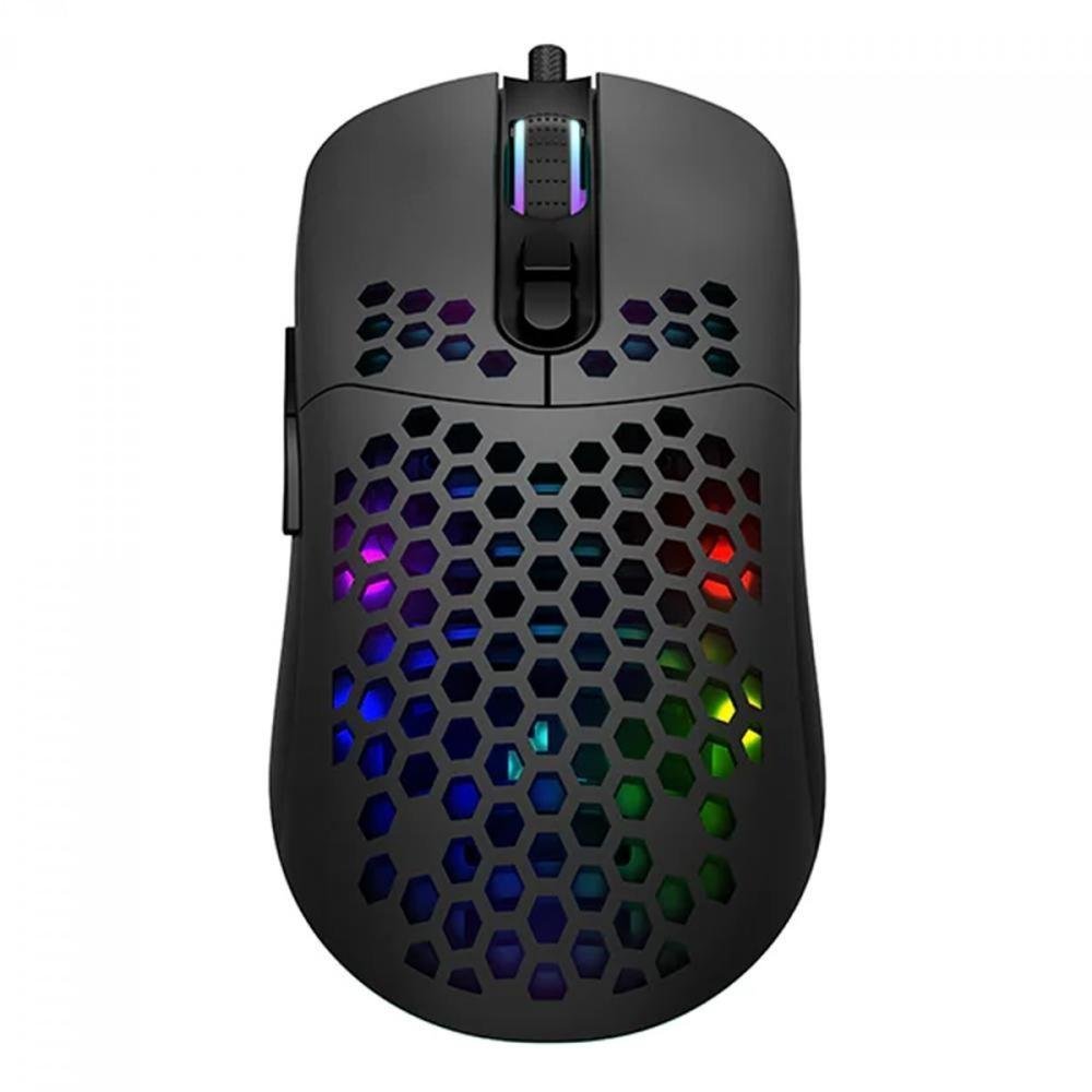 Mouse Gamer Com Fio MC310 RGB Preto