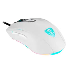 Mouse Gamer Com Fio Motospeed V60 5000 DPI Sensor PMW3320 RGB Branco Mouse Gamer Com Fio Motospeed V60 5000 DPI Sensor PMW3320 RGB Branco