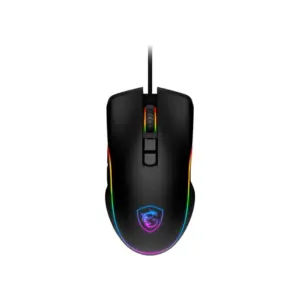 Mouse Gamer Com Fio MSI Forge GM300 7200 DPI 7 Botões RGB Preto S12-0402350-HH9 Mouse Gamer Com Fio MSI Forge GM300 7200 DPI 7 Botões RGB Preto S12-0402350-HH9