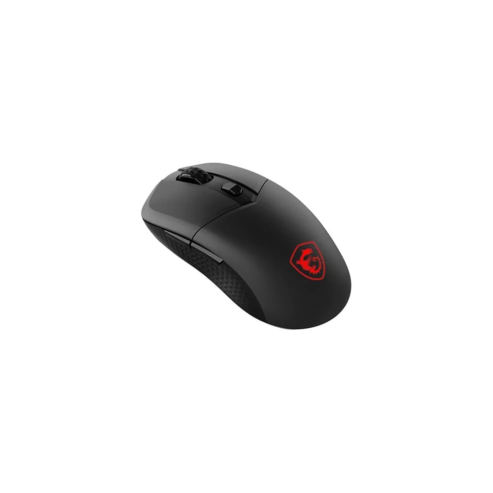 Mouse Gamer Sem Fio MSI Versa 300 Wireless 8000 DPI 6 Botões RGB Preto VERSA300W