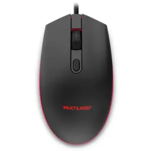 Mouse Gamer Com Fio Multi 2400 DPI LED 7 Cores Preto MO298 Mouse Gamer Com Fio Multi 2400 DPI LED 7 Cores Preto MO298