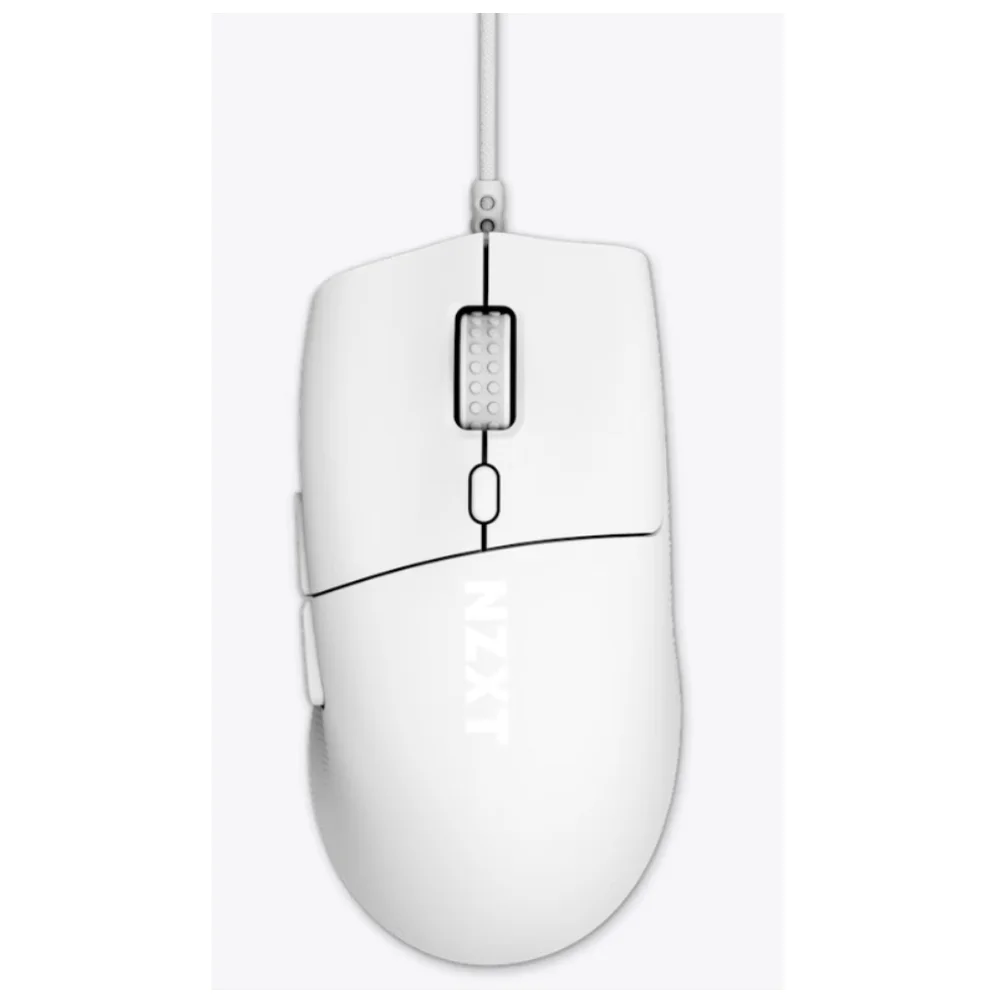 Mouse Gamer Com Fio NZXT Lift 2 Ergo 26000 DPI 6 Botões Branco MS-001NW-02