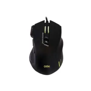 Mouse Gamer Com Fio OEX Game Titan 14400 DPI 7 Botões RGB MS318