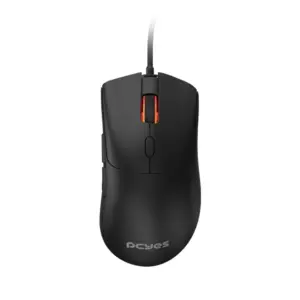 Mouse Gamer Com Fio PCYes Hydrus Black Vulcan 12400 DPI 6 Botões RGB
