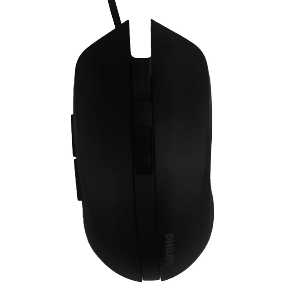Mouse Gamer Philips G313 2400 DPI 6 Botões Óptico Com Fio G313 S12