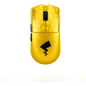 Mouse Gamer Sem Fio Razer Viper V3 Pro Pikachu Pokemon Edition 54g Ultraleve com Dongle 8K 95h Bateria Mouse Gamer Sem Fio Razer Viper V3 Pro Pikachu Pokemon Edition 54g Ultraleve com Dongle 8K 95h Bateria