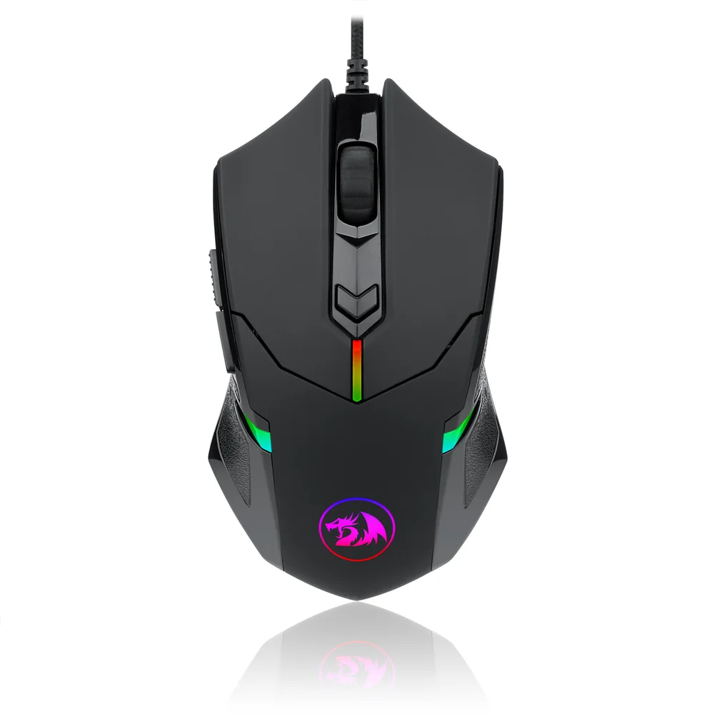 Mouse Gamer Com Fio Redragon Centrophorus 2 7200 DPI RGB Preto M601-RGB