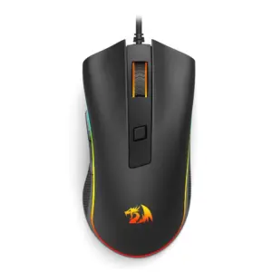 Mouse Gamer Com Fio Redragon Cobra Cypher Lite RGB Preto M611-RGB