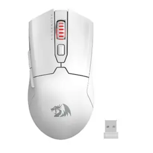 Mouse Gamer Sem Fio Redragon Fyzu Pro Wireless Branco M995W-PRO Mouse Gamer Sem Fio Redragon Fyzu Pro Wireless Branco M995W-PRO