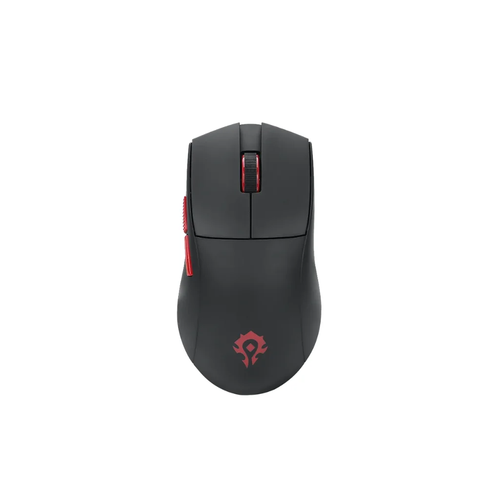 Mouse Gamer Sem Fio Redragon King Pro World of Warcraft Horda Edition Preto