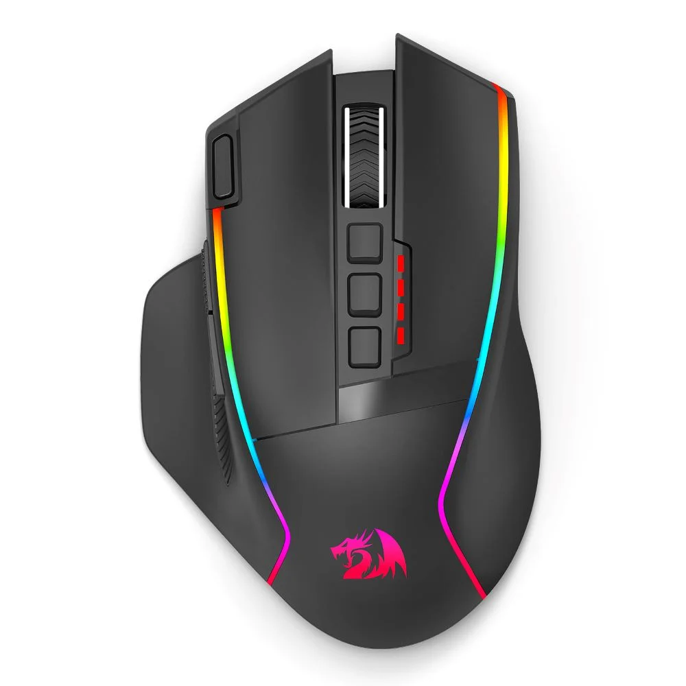 Mouse Gamer Sem Fio Redragon Swain Wireless Preto M915RGB-WL