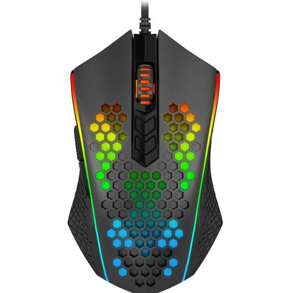 Mouse Gamer Com Fio Redragon Memeanlion Honeycomb M809-K