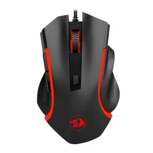 Mouse Gamer Com Fio Redragon Nothosaur 3200 DPI 6 Botões LED Preto M606