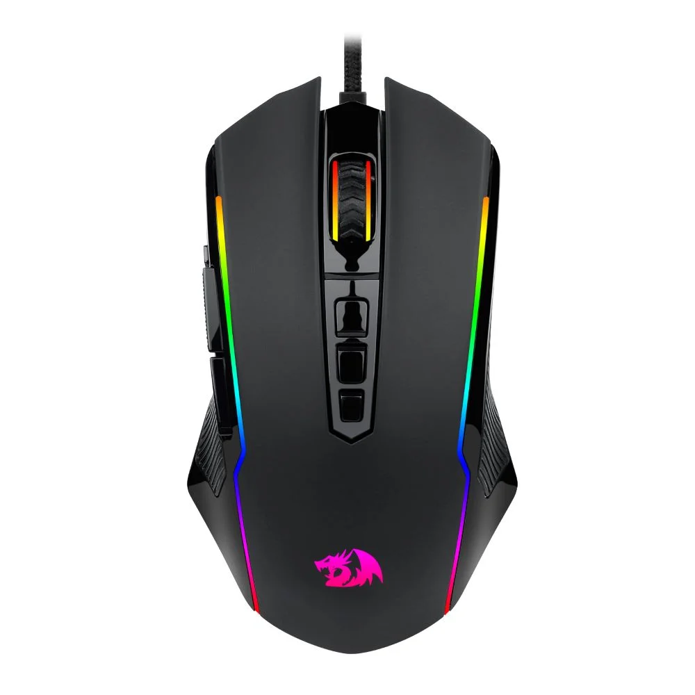 Mouse Gamer Com Fio Redragon Ranger Basic RGB Preto M910-K