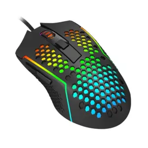 Mouse Gamer Com Fio Redragon Reaping Plus RGB Preto M987P-K V2