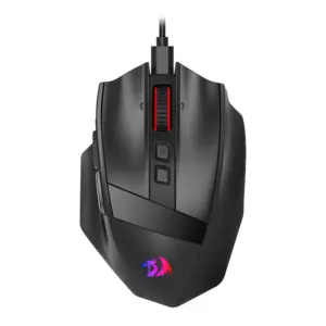 Mouse Gamer Com Fio Redragon Rind RGB Preto M813-RGB