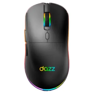 Mouse Gamer Com Fio Dazz GMO3000 12800 DPI RGB Preto Mouse Gamer Com Fio Dazz GMO3000 12800 DPI RGB Preto