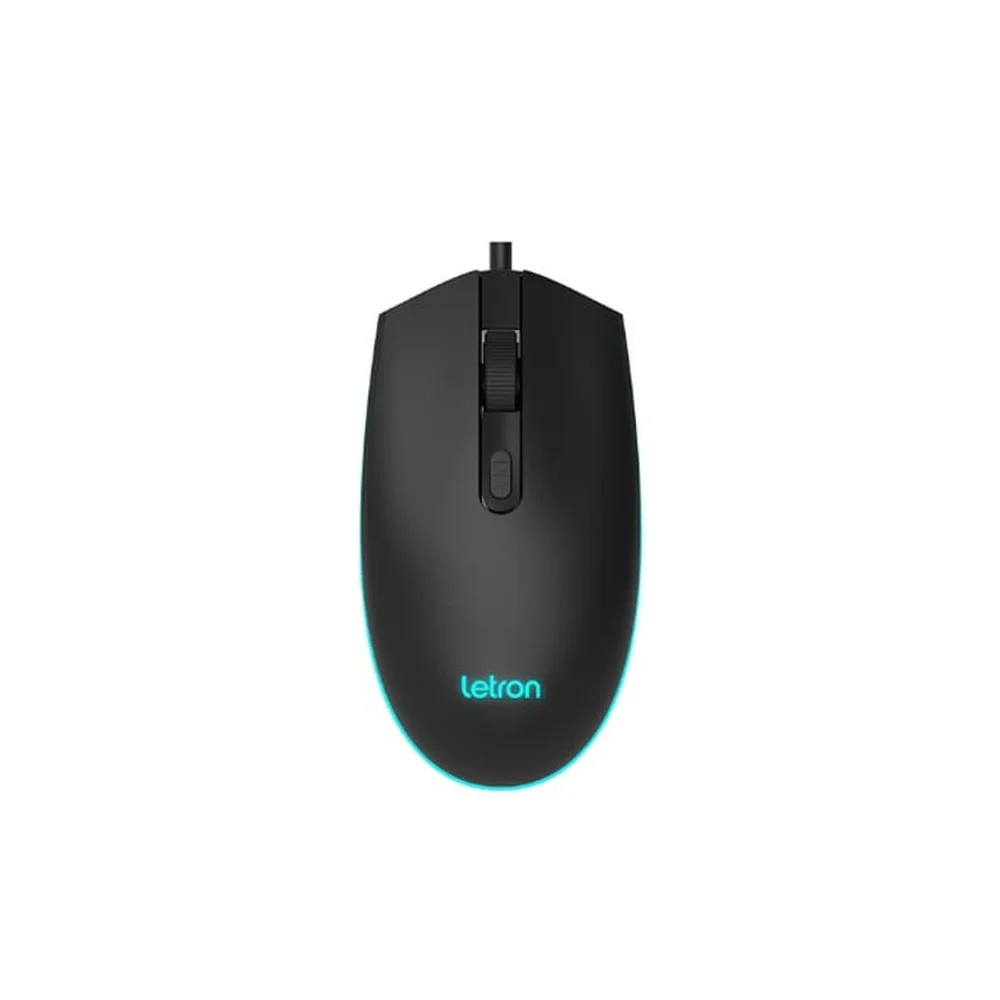 Mouse Gamer Letron R8 1200 DPI 4 Botões RGB GG-1605