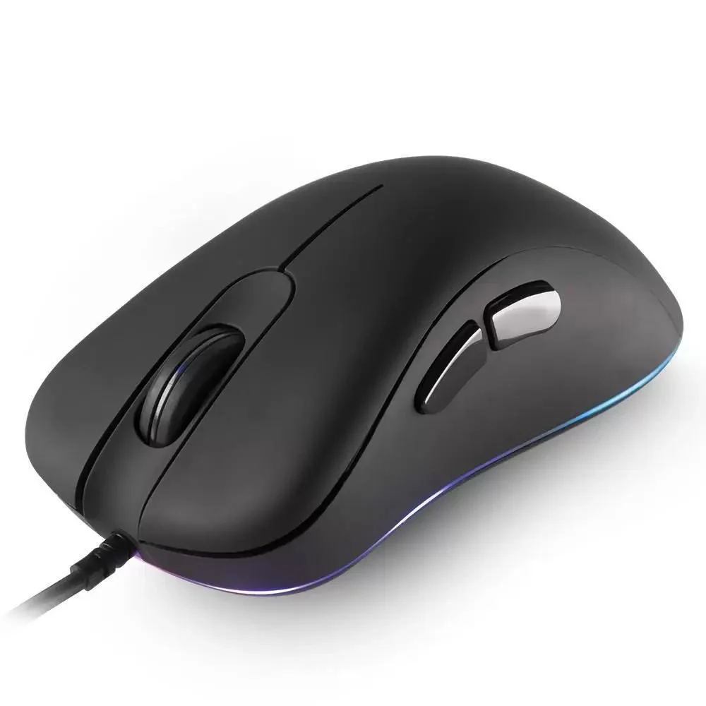 Mouse Gamer Com Fio Dazz FPS Essential 7200 DPI 5 Botões RGB