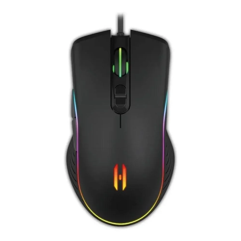 Mouse Gamer Com Fio Lehmox GT-M4 3200 DPI Ajustável LED RGB