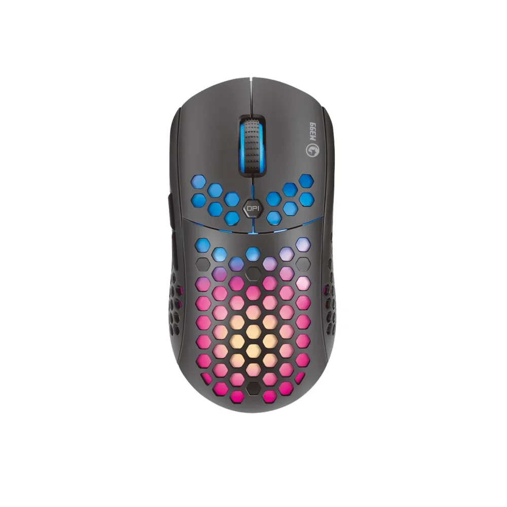Mouse Gamer Com Fio Marvo Scorpion M399 6400 DPI RGB Preto