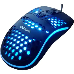 Mouse Gamer Com Fio Exbom 1600 DPI RGB MS-C32 Mouse Gamer Com Fio Exbom 1600 DPI RGB MS-C32
