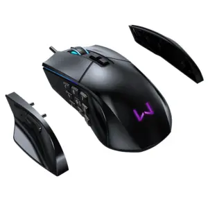 Mouse Gamer Com Fio Warrior Rolf 10000 DPI 14 Botões MO420 Mouse Gamer Com Fio Warrior Rolf 10000 DPI 14 Botões MO420