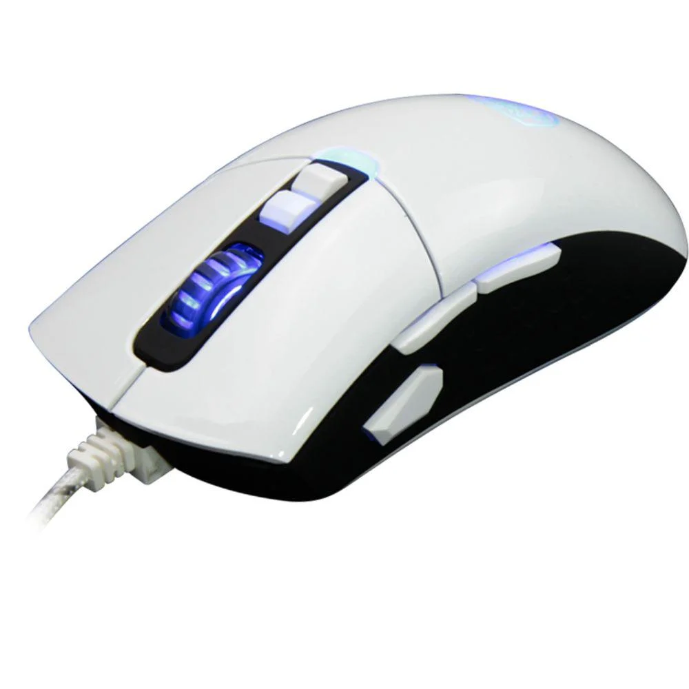 Mouse Gamer Com Fio Sades Gunblade S16 Branco